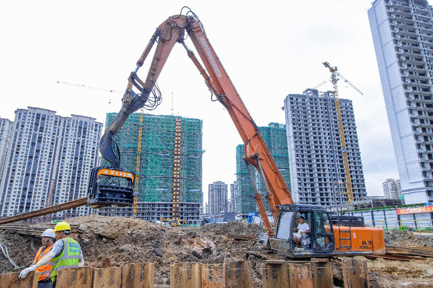 Pangunahing suporta para sa Construction Site No. 1001