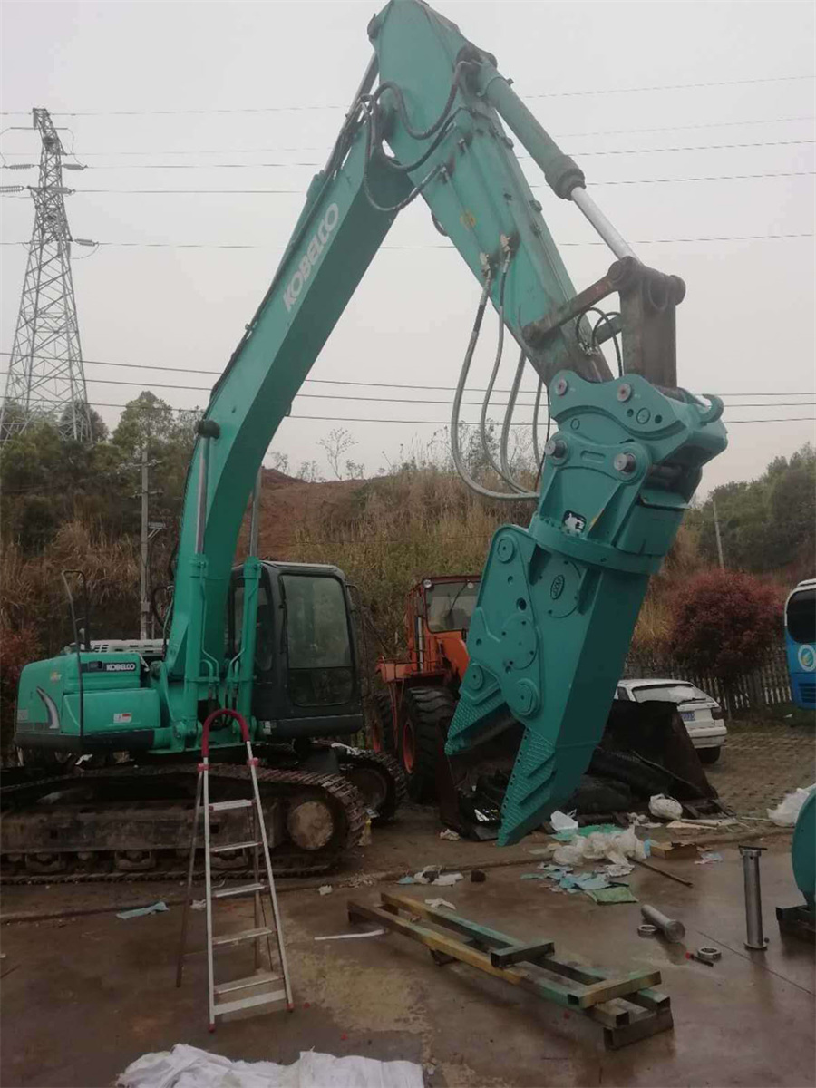 Excavator use Disassembly display4